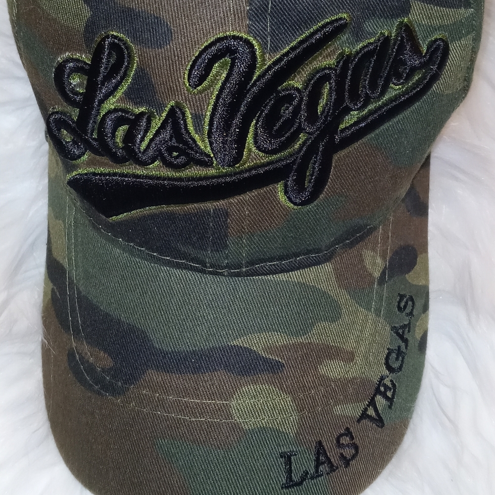 camouflage hat